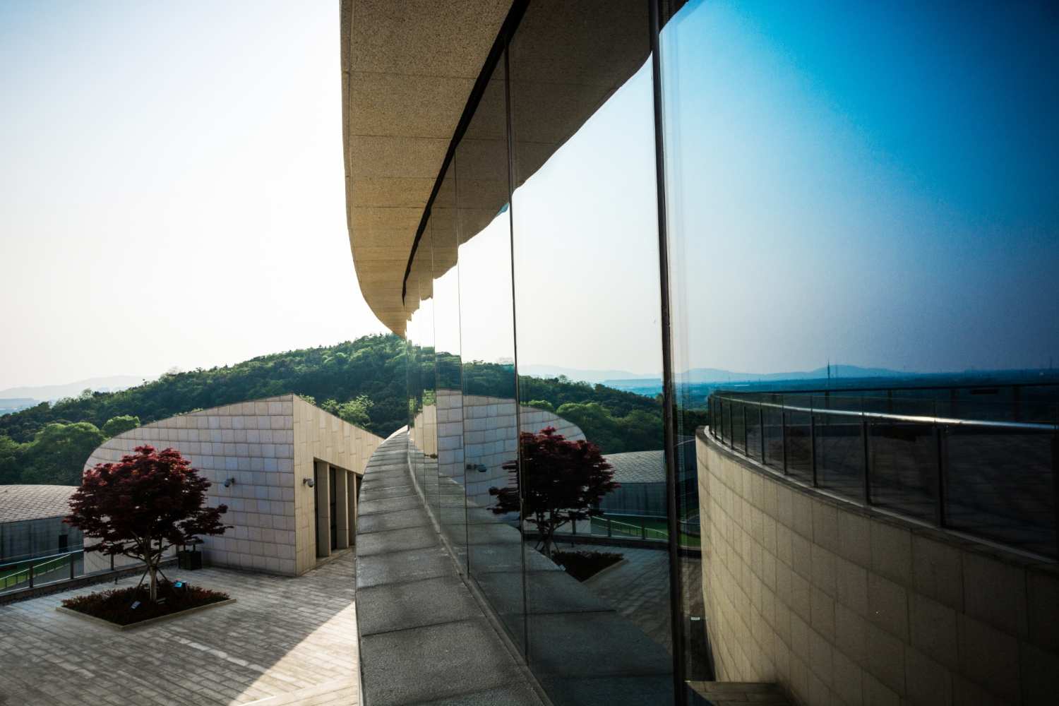 Vidrio de gran formato para cabañas