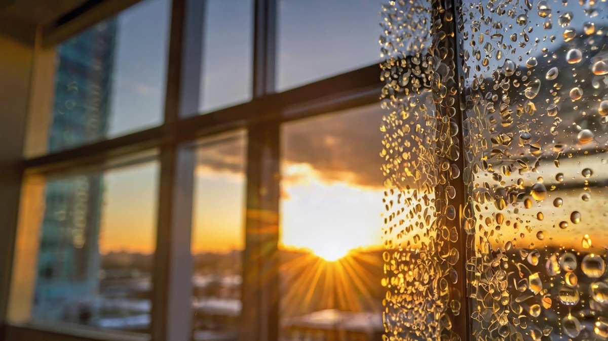 Cristal templado para ventanas contra el calor